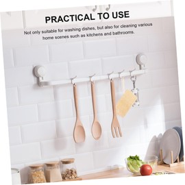 Baluue Kitchen Loofah Sponge Dish Scrubber for Cleaning Highly Absorbent Ergonomic Design Versatile Tool for Dishes Kitchen Bathroom