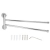 Bathroom Wall Mounted Towel Rack Swing Out Rotating Towel Hanger