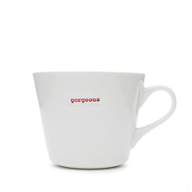 Keith Brymer Jones KBJ-0362 "Gorgeous" Standard-Tasse, 31,8 l Oz, Weiß