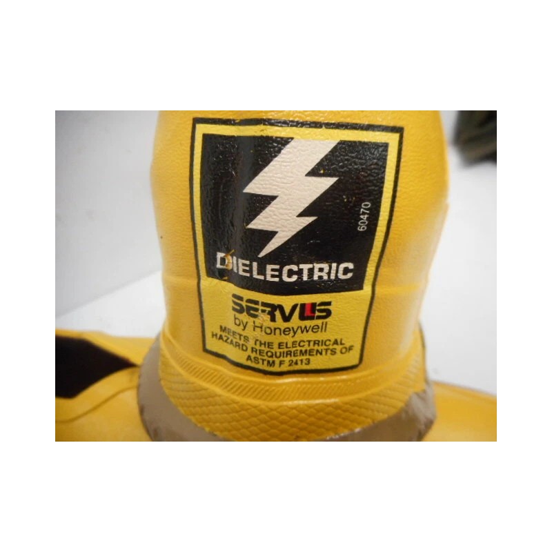 Servus Honeywell Dielectric Yellow Electrical Hazard Oveshoes Mens 11 51581