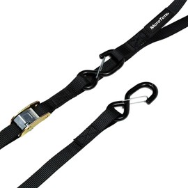 MotoTote SafeLoop Cam Buckle Tie Downs (2,160 lbs. Breaking Load Limit) - Innovative, Locking Straps for Motorcycles & Electric Bikes