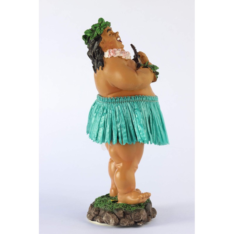 KC Hawaii Dashboard Hula Doll Local Boy with Ukulele 7