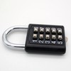 MIONI 10 Digit Push Button Combination Padlock, 5 Digit Locking