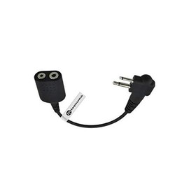 Compatible with ICOM 2 Pin Earpiece to MOTOROLA 2 Pin Radio Adaptor/Connector Block