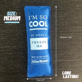 AllerMates - Pack de gel de hielo de larga duración para niños medicamentos