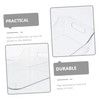 Zerodeko 2pcs Small Transparent Storage Bins Multi-use Fridge Organizer for