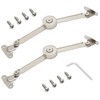 2 Pcs Folding Lid Support Hinge Heavy Duty with Mounting