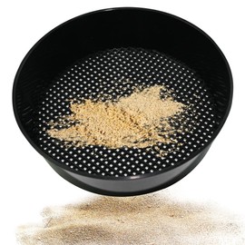 Armo® Large Plastic Garden Soil Sieve Heavy Duty Mesh Garden Stones Top Soil Compost Sand Soil Sieve BPA Free 30CM