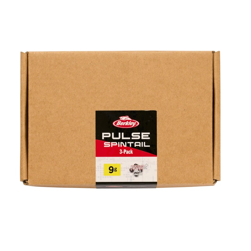 Berkley Pulse Spintail 3-Pack, Fishing Hook, Hard Lures, PredatorFishing, Perch,