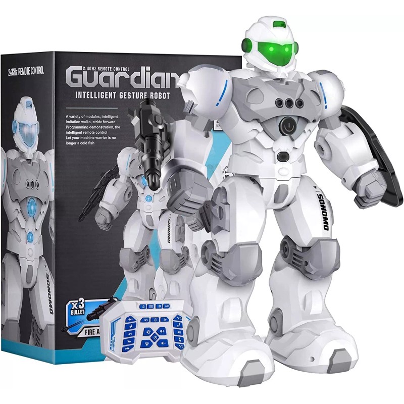 RC Robot for Kids Intelligent Programmable Robot with 2.4GHz Sensing