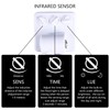 MIWAT 3Pack 20W LED Motion Sensor Flood Lights, PIR Sensor