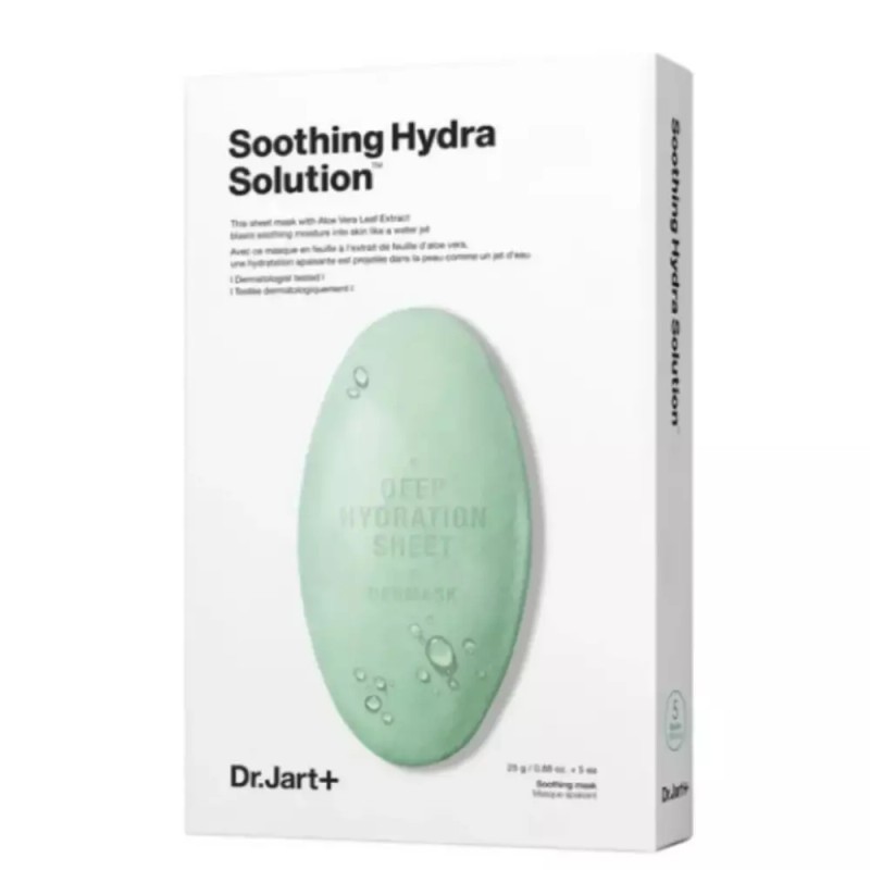 Dr. Jart+ 닥터자르트 마스크팩 수딩 하이드라 솔루션 진정 50매 Dr.