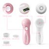Electric Facial Cleansing Brush for Women, 3-in-1 Face Cleanser and