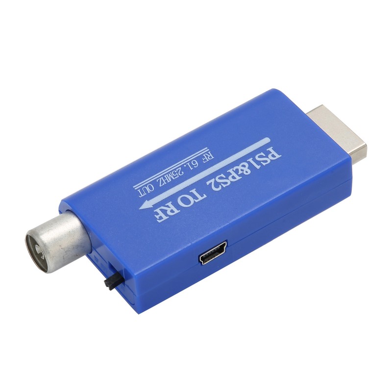 For PS1/2 to RF Adapter TV RF Signal Conveter for
