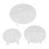 3 PCS Round Acrylic Display Stand Set Easy To Install