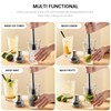 2Pcs 8 Inch Stainless Steel Cocktail Muddler and Mixing Spoon