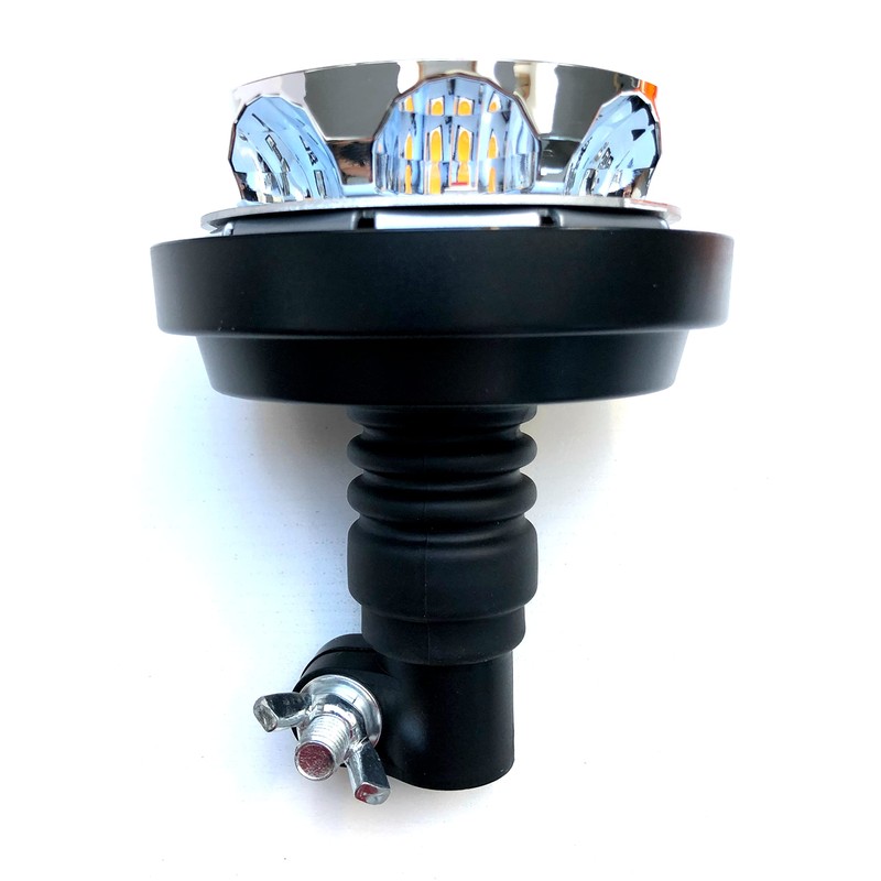 MelTruck LED Warning Light with 4 Flash Patterns 12 V