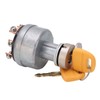 EVTSCAN 6 Pin Ignition Switch with 2 Keys Excavator Ignition