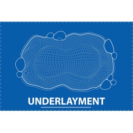 UNDERGUARD 5 ft. x 50 ft Geotextile Underlayment