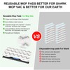 Vacmop Mop Vac Pads for Shark - Reusable Vacuum Spray