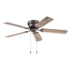 Portage Bay 51492 Cherry Hill Ceiling Fan, 52, Sienna Bronze