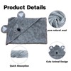 Xvbhaq Baby Towel with Hood, Bath Towel, Cute Animal Pattern,