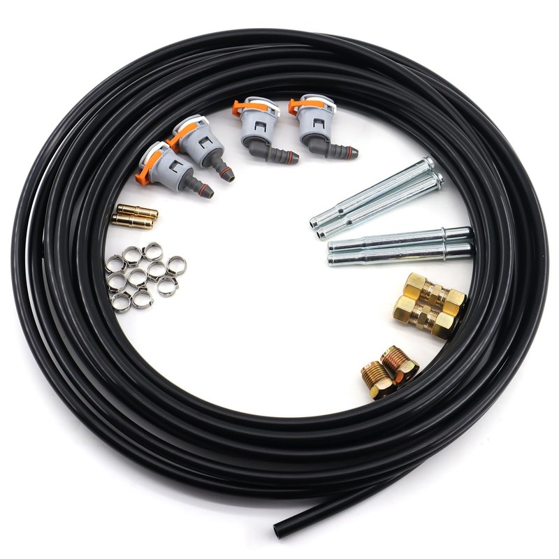 3/8 Fuel Line Repair Kit 3/8 in (10mm), Nylon Fuel