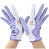 PREMINNO Golf Gloves, Women's, Both Hands, Fit, Durable, Designable (22