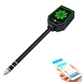 8-in-1 Bluetooth Moisture Meter Plants Moisture Meter PH Meter Soil Test Value Lawn Measuring Device Soil Plant Sensor Connects to the Mobile App