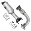 ABYSMAUTO Catalytic Converter Direct-fit Compatible with Honda Accord 2003 2004