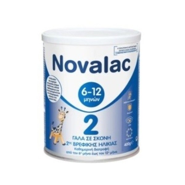 Novalac 2 Milk for 6-12 Months, 400g