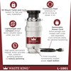 Waste King Garbage Disposal for Kitchen Sink with Power Cord,