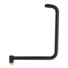 Shower Head Extension with Flange S Shape Shower Arm Wall