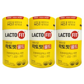 Lactopit Raw Lactobacillus Gold 50 sachets / 락토핏 생유산균 골드 50포 x 3통 (150포) 5개월분 리뉴얼 20억유산균