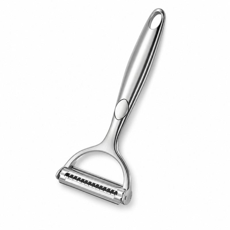 Double-Head Vegetable Peeler for Kitchen Prep – Stainless Steel Fruit