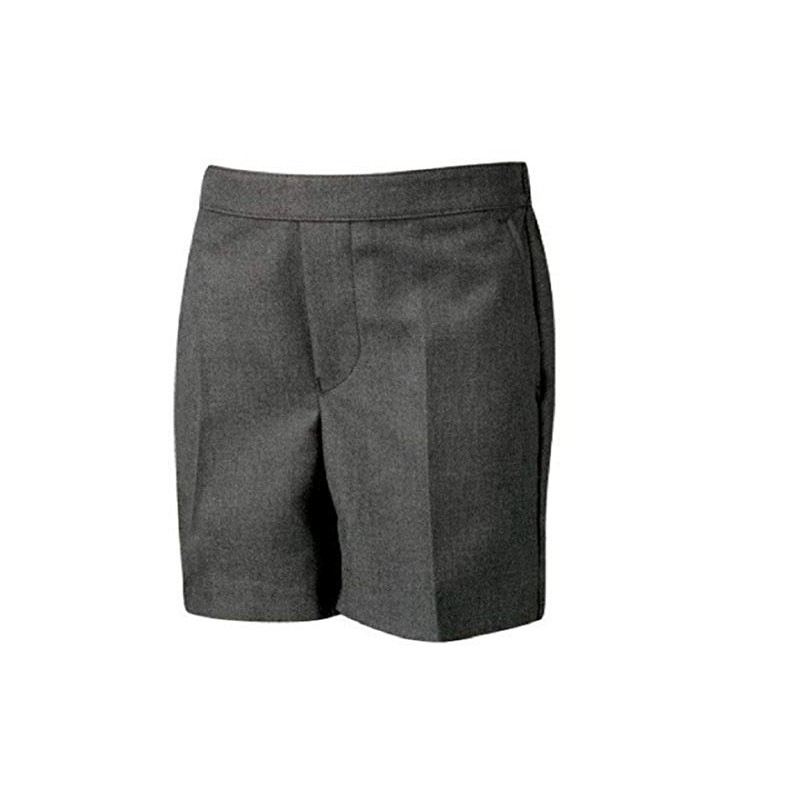 Zeetaq Boys Pull Up School Uniform Shorts Elasticated Pull On