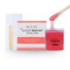 Natural Rose Extract Sugar Wax Hair Removal Kit 450g, 20