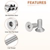 DTGN M8-1.25 x 20mm Flat Head Socket Cap Screws, 50