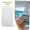 Kisangel Marine Exhaust Fan Rectangular Rv Trailer Vent Covers Window