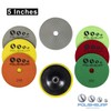 POLISHSURF Diamond Polishing Pads 5 Inch Wet Dry Set 8