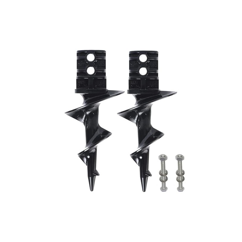 2 Pack Dock Sand Auger Fit for PVC Pipe Sand