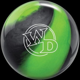 Columbia 300 White Dot Lime Swirl Bowling Ball - 8 lb