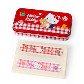 サンリオ(SANRIO) 絆創膏＆缶ケース（身の回り雑貨 いつまでもサンリオ） ハローキティ 10枚入り（2柄×各5枚） 451126