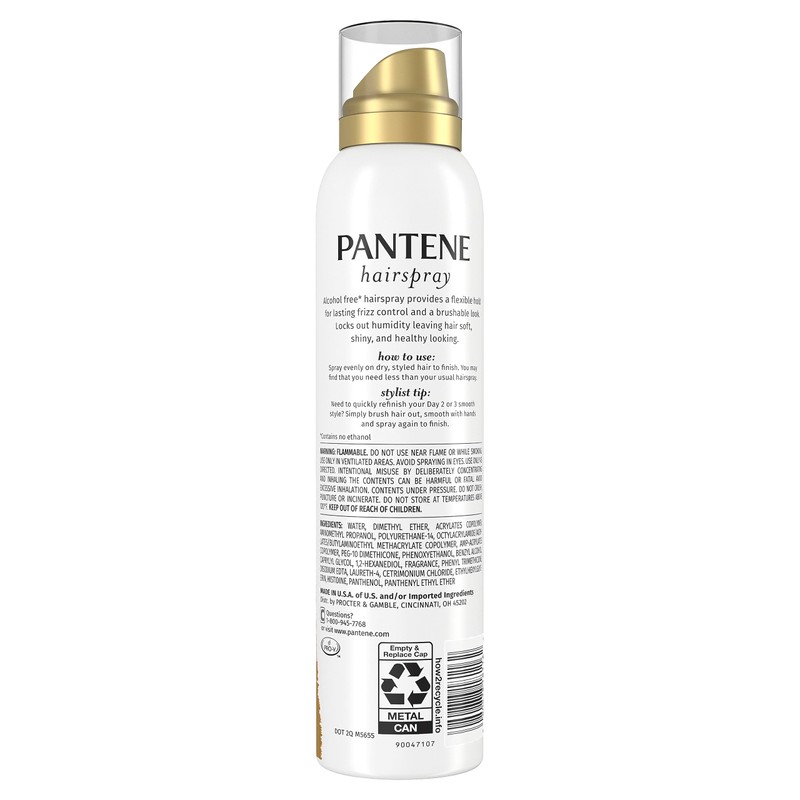 Pantene Pro-V Level 3 Airspray Hairspray for Smooth, Soft Finish,