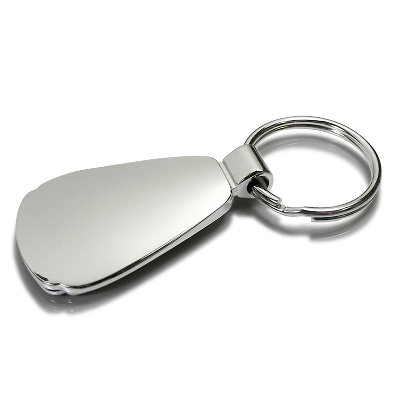 Ford Mustang GT Laser Etched Black Teardrop Keychain