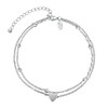 VICKWOOD Anklet for Women Stainless Steel Waterproof Extra Long 21