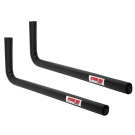 Extreme Max 3006.7169 Solid Steel L-Shaped Wall Mount Rack with Poly-Foam Padding for SUP, Kayak, Surfboard