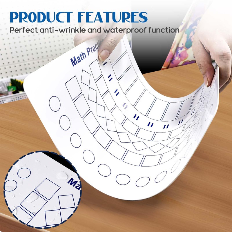 Multiplication Master Kit - 3 Pack Double Sided Dry Erase