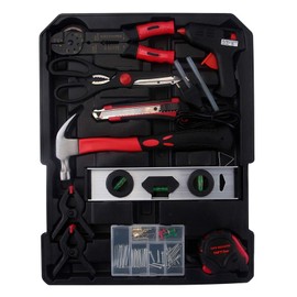 799pcs Aluminum Trolley Case Tool Set Silver - General Household Hand Tool Kit - Home Tool Kit/Mechanics Tools Kit