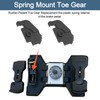Spring Mount Toe Gear Replacement Stringk/Pro Flight Rudder Pedals Pedals
